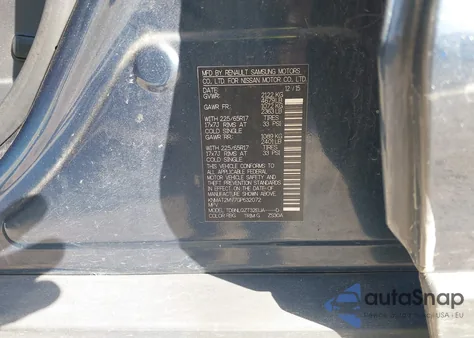 2016 Nissan Rogue Sv from USA, damaged, VIN KNMAT2MV7GP632072